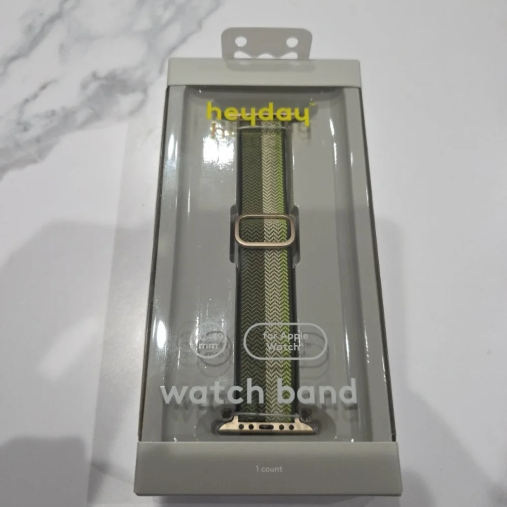 Heyday Olive and Cream Watch Band